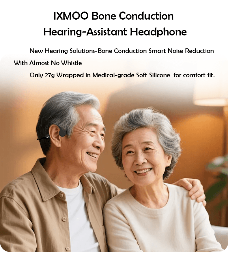 A1 Open Bone Conduction Hearing Aid Headphone