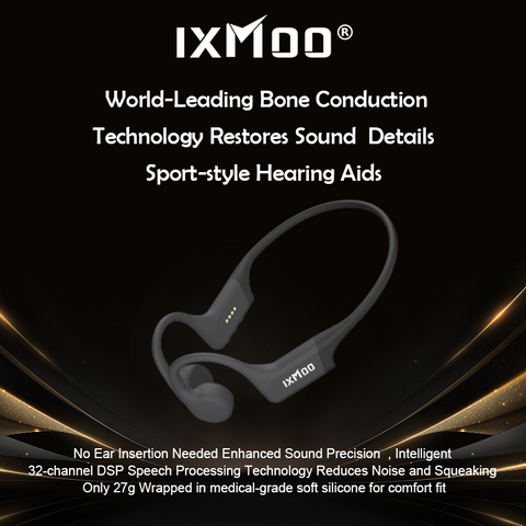 A1 Open Bone Conduction Hearing Aid Headphone