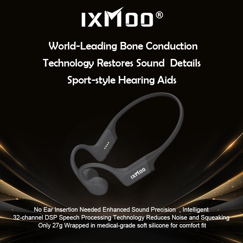 A1 Open Bone Conduction Hearing Aid Headphone